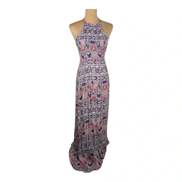 RUE 21 Halter Maxi Dress Small - Picture 1 of 6